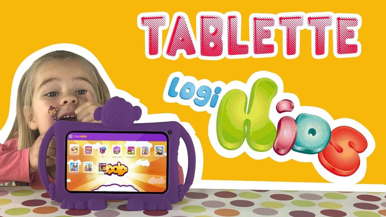 ON TESTE LA NOUVELLE TABLETTE POUR ENFANTS LOGIKIDS 3 !!!! - KID STUDIO TEST