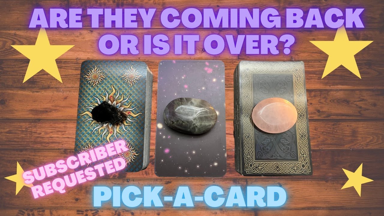 ❤️🔮Are they coming back or is it over?❤️PICK-A-CARD✨🌙TIMELESS❤️LOVE READING#tarot #pickacard