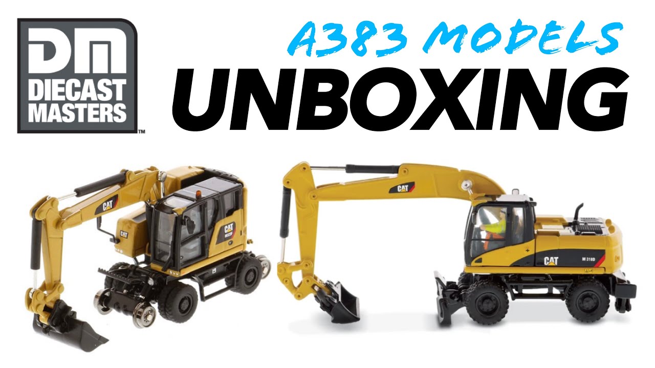 🚜 Máquinas Diecast Masters escala HO (1:87) Revisión y Unboxing
