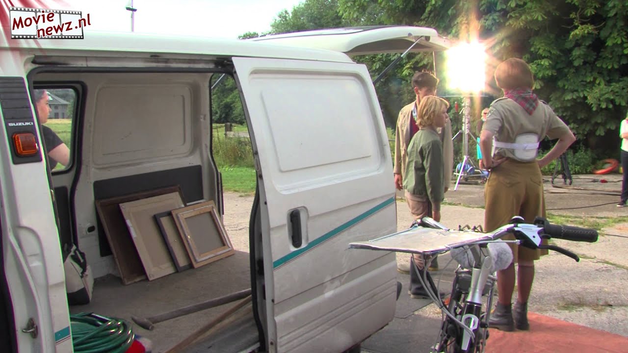 Een kijkje op de set bij Mees Kees op Kamp
