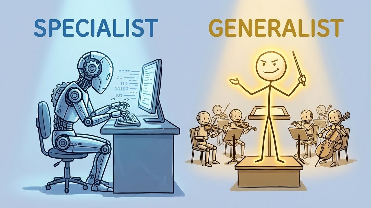 Why Generalists Will Rule The AI Economy