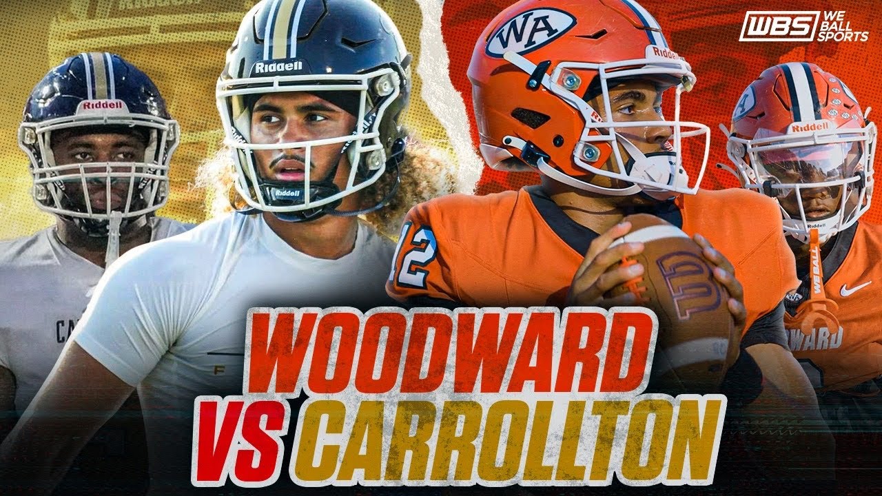 An EPIC Georgia CLASH!!! | #2 Carrollton (GA) vs #16 Woodward (GA) Full Game Highlights