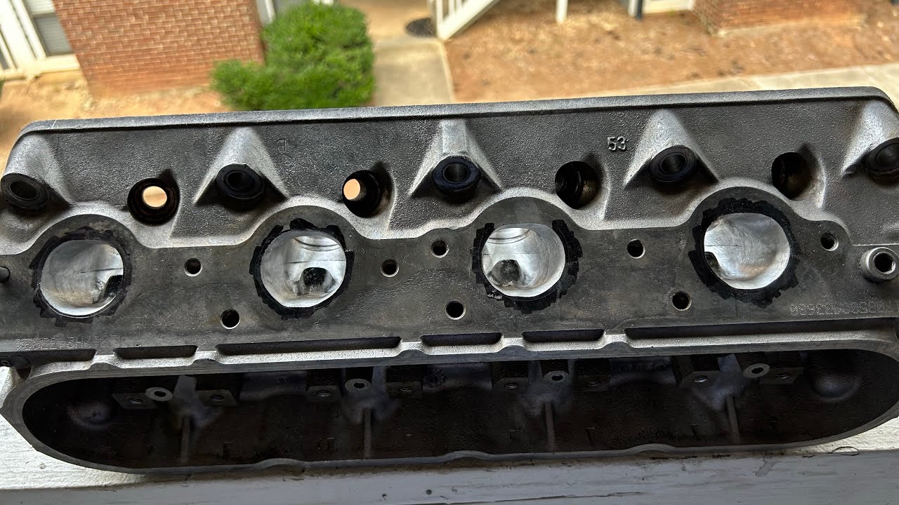 Camaro is getting ported heads!(home ported by a amateur)