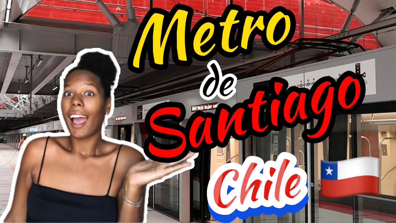 CUBANA REACCIONA a el METRO de SANTIAGO de CHILE 🇨🇱 POR PRIMERA VEZ / QUEDÓ IMPACTADA 😱