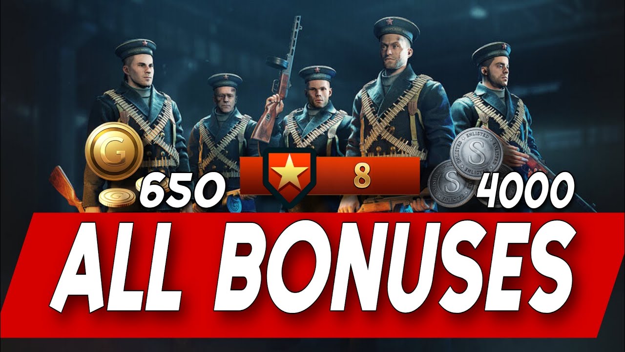 All bonuses in Enlisted February 2026! Free Gold & Premium Squads