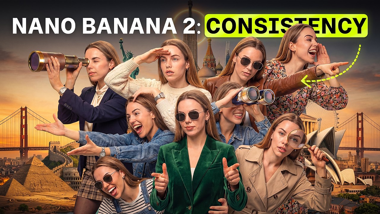 В игре Nano Banana 2 решена проблема с обеспечением стабильной работы ИИ-персонажей (вот как это ...