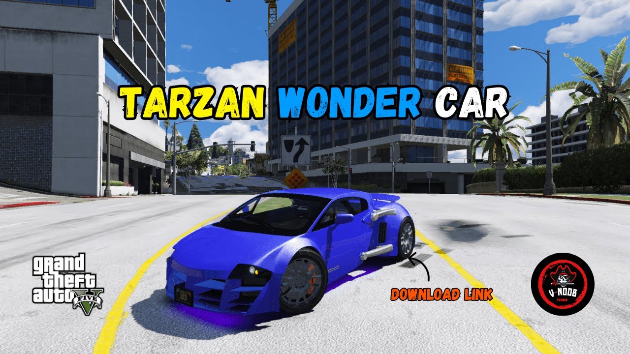 GTA 5 Tarzan The Wonder Car Mod | Full Installation Guide (Hindi/Urdu)