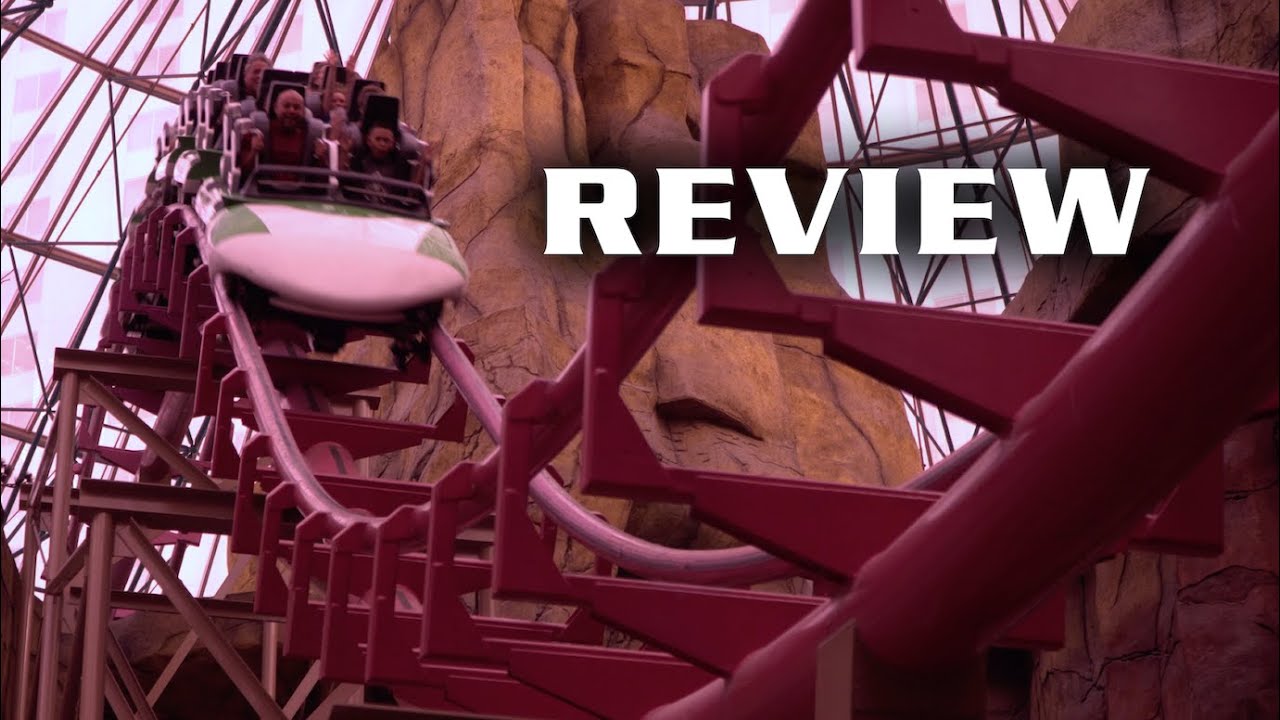 Canyon Blaster Review Adventuredome Las Vegas Arrow Looper