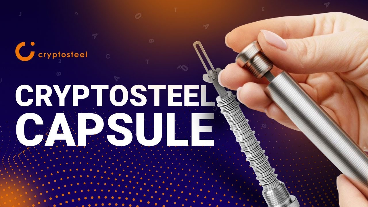 Cryptosteel Capsule: новое устройство для хранения мнемонической фразы SEED