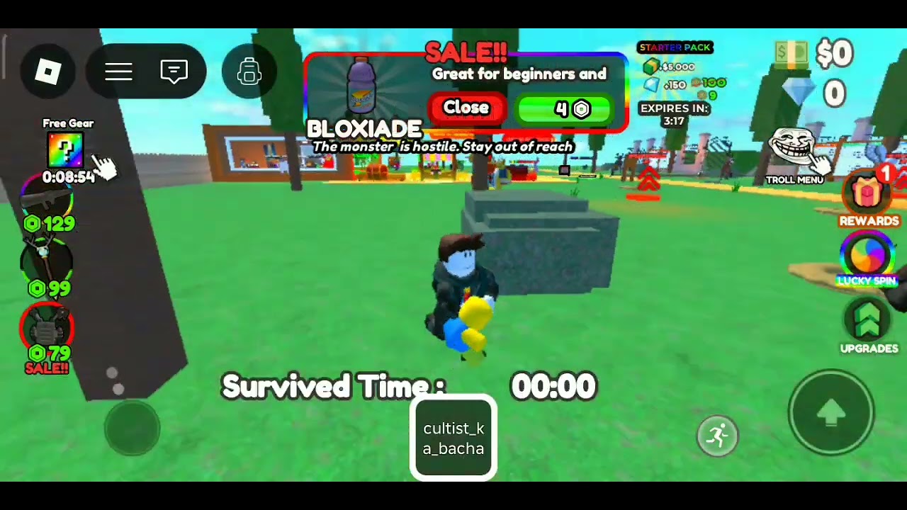 Steal 99 Nights Monster Child😹😹#roblox #trendingvideo 