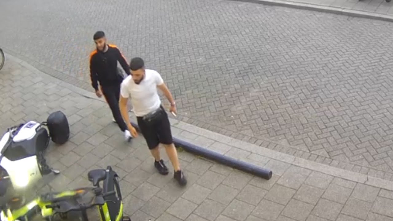 Duidelijke beelden vandalen die spullen vernielen in De Esch