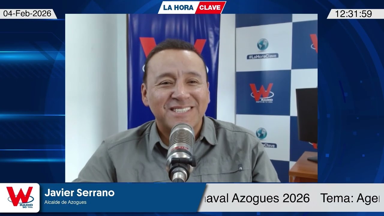 Javier Serrano Alcalde de Azogues - Tema: Agenda de Carnaval Azogues 2026