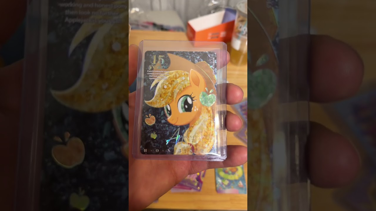 I couldn&rsquo;t help myself! Had had several boxes of My Little Pony cards from US and i just needed to