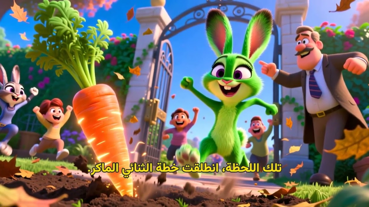 مغامرة سرقة الجزرة في المرج الذهبي