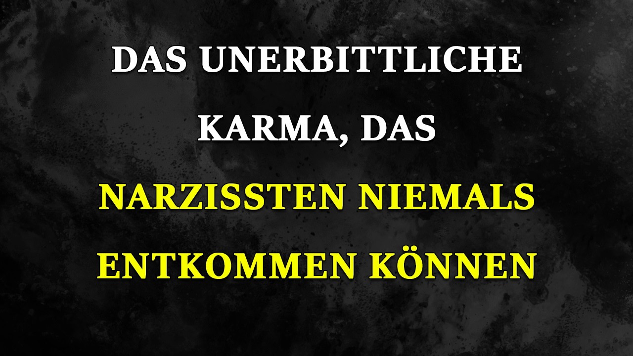 Narzissten erleben eine härtere Karma-Strafe, als Sie sich je vorstellen könnten | Narzissmus
