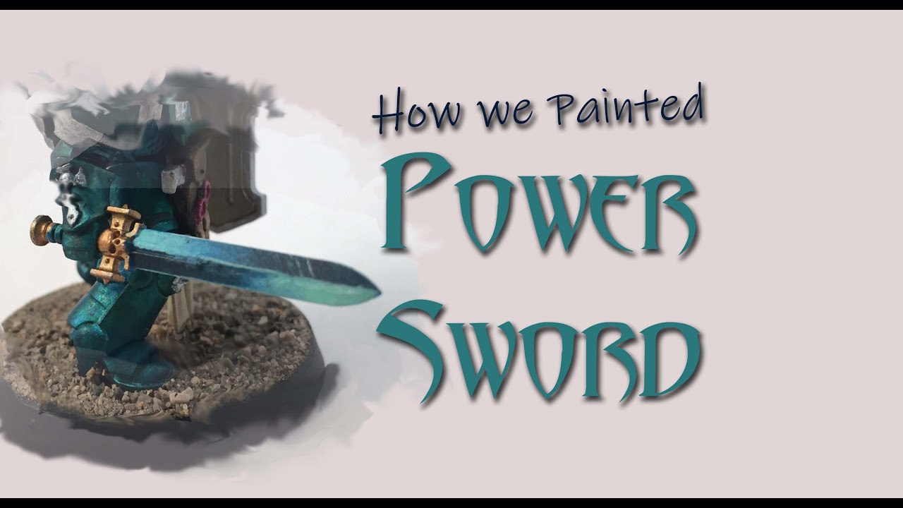 How to Paint Warhammer Power Swords