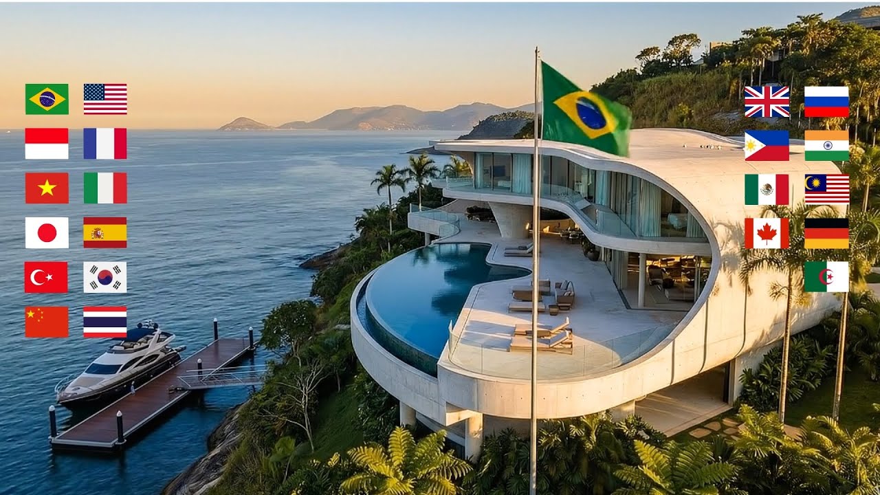 Building  Countrys' Dream Homes. Which One would you choose for the weekend ?