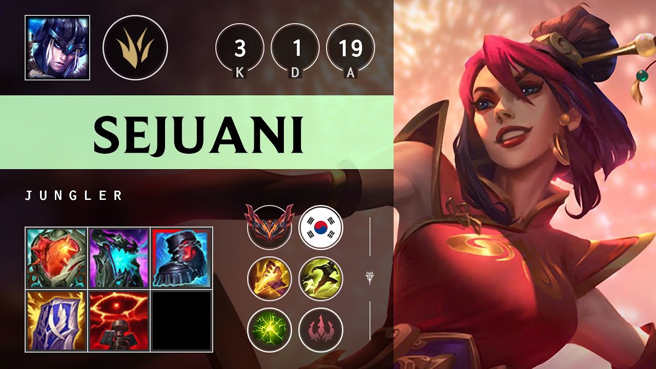 Sejuani Jungle vs Viego - KR Grandmaster Patch 25.19