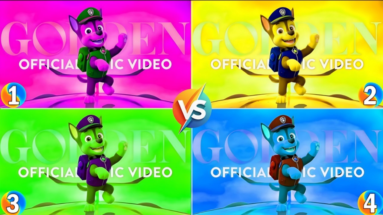 🪙 GOLDEN x PAW PATROL 🎵 Coffin Dance Song 🎮 Tiles Hop EDM Rush