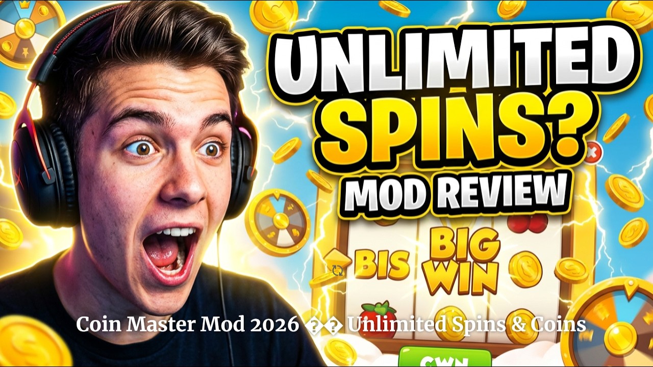 🔥 Coin Master Mod 2026 😱 Unlimited Spins & Coins? Full Review + Gameplay