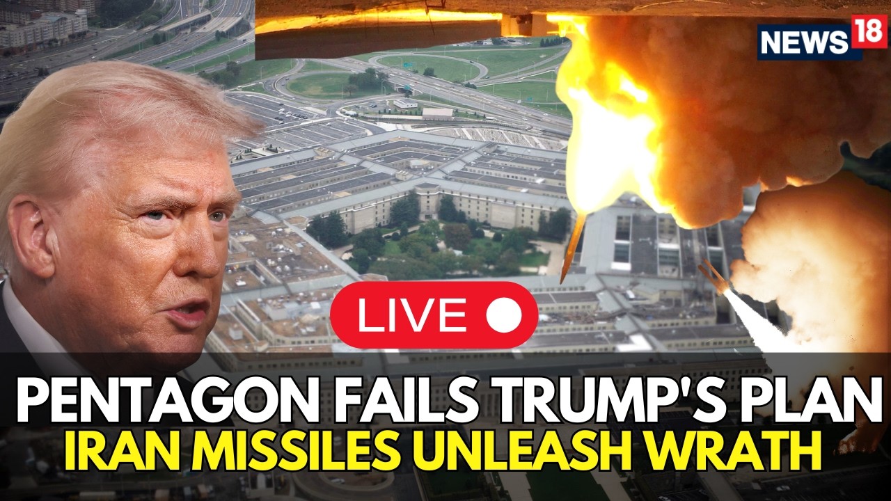 US LOSING WAR? | LIVE: Trump&rsquo;s Iran Plan Faces Setback as Missiles Rain Down Despite Pentagon's Ops