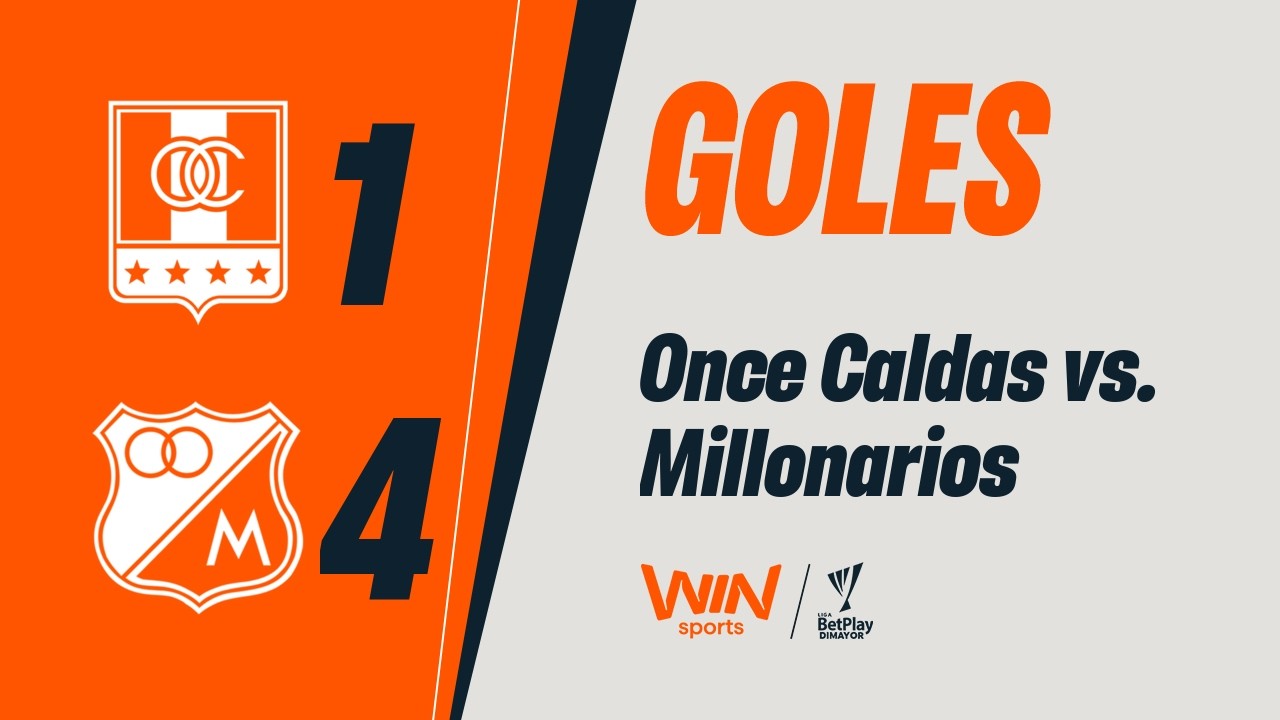 Once Caldas vs. Millonarios (goles) | Liga BetPlay Dimayor 2026-1 | Fecha 13