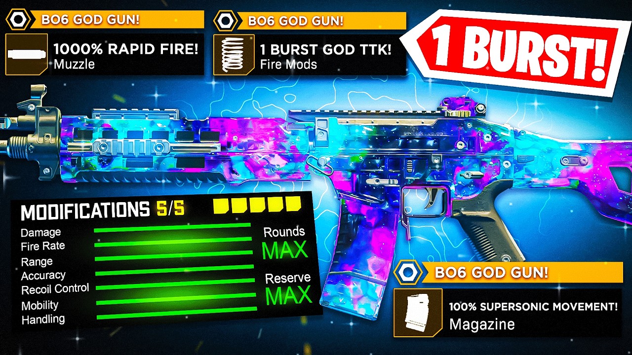 1 BURST GOD GUN 💥 #1 BEST 