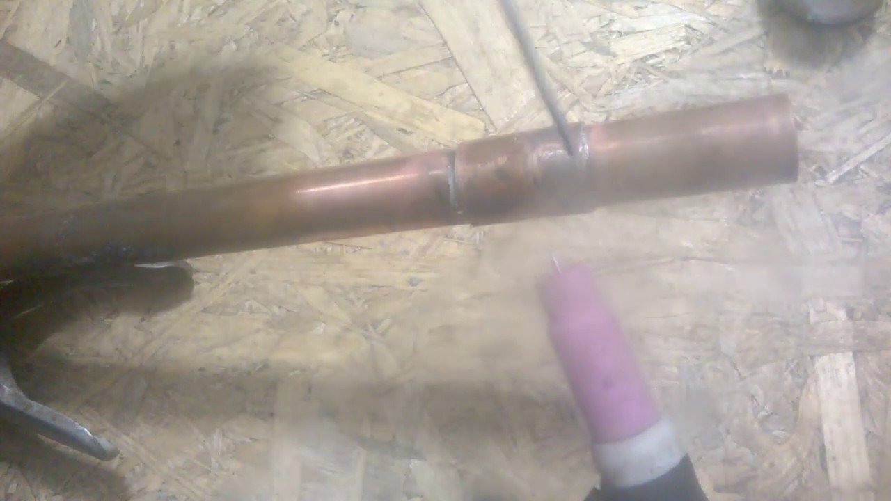 TIG, pipe soldering, if there is no burner/ lutowanie rur tigiem