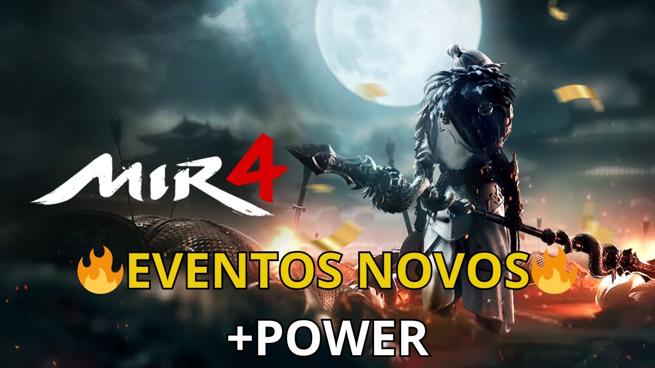 MIR4 ATUALIZOU! 🚨 NOVOS EVENTOS DA MANUTENÇÃO + COMO AUMENTAR SEU POWER RÁPIDO