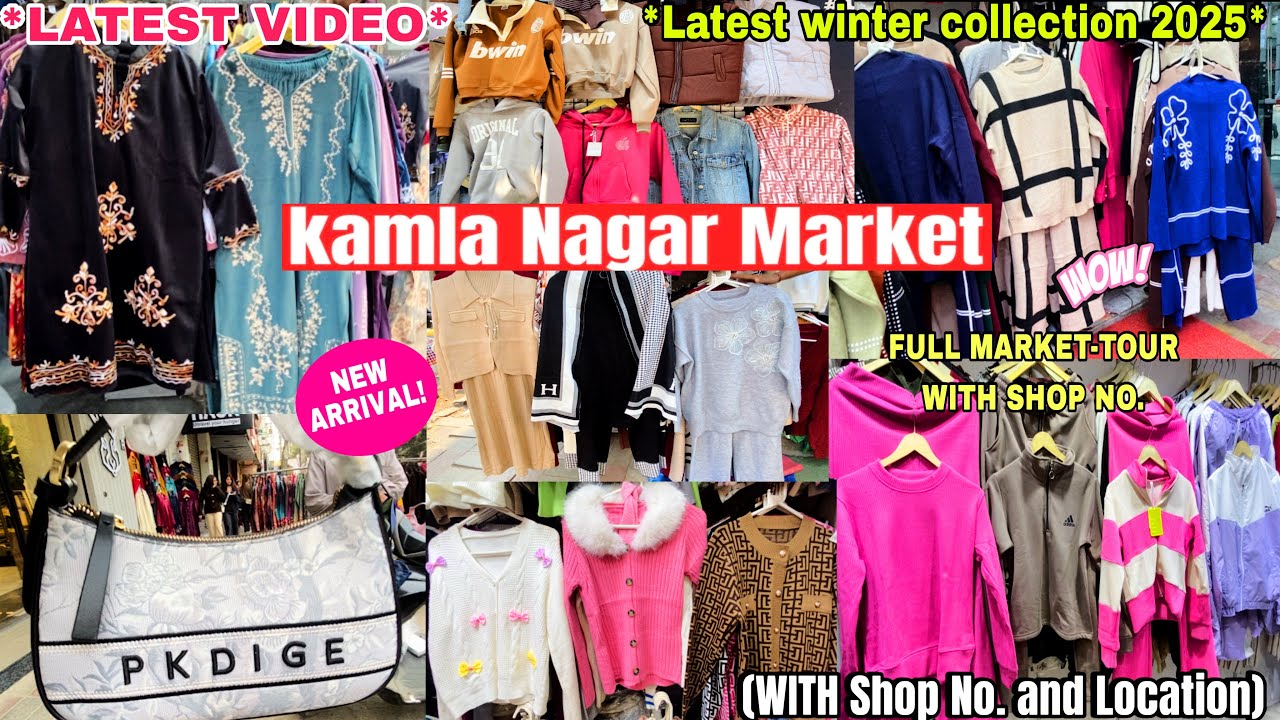 New Arrivals|| Kamla Nagar Market Delhi || Latest November Collection || Winter special☃️