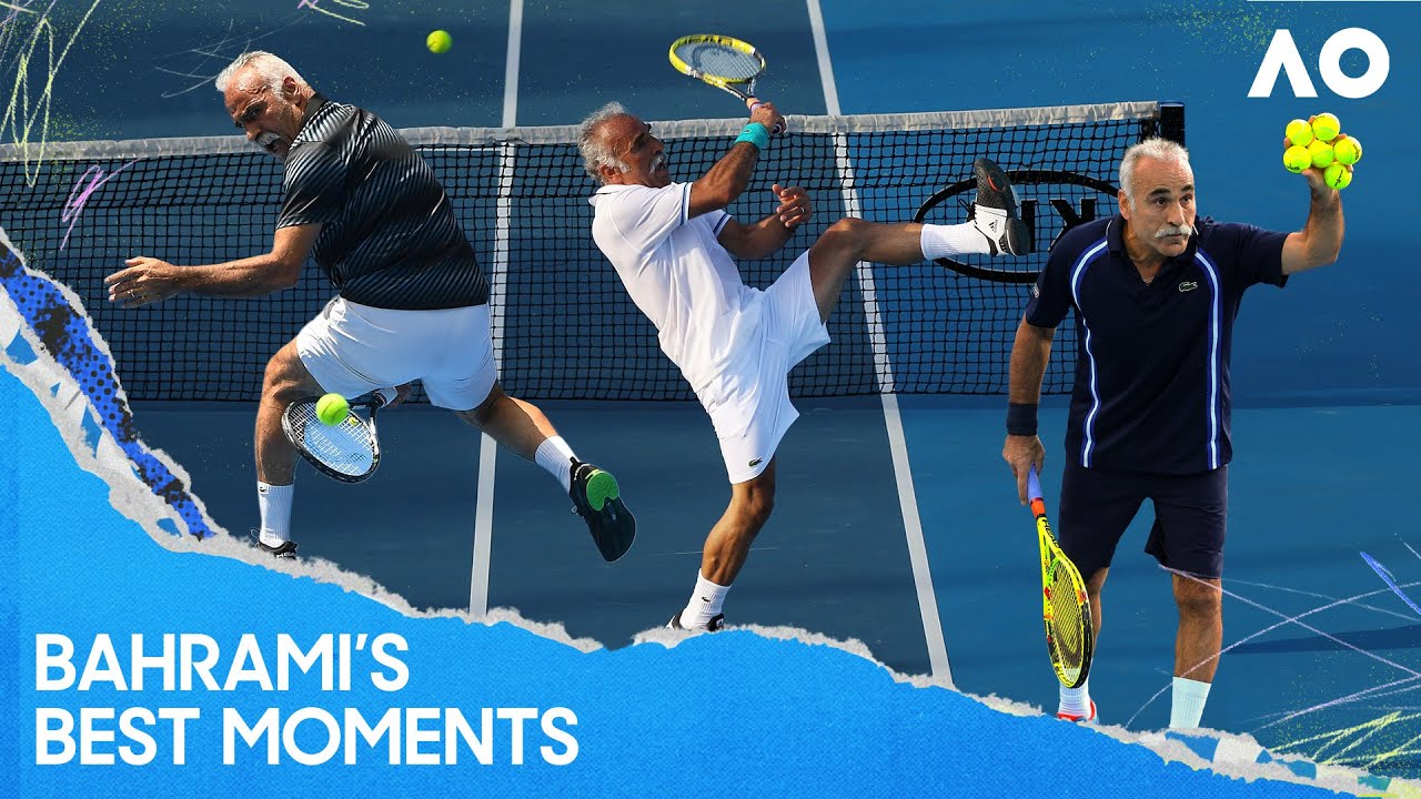 Greatest Mansour Bahrami Moments Ever! | Australian Open