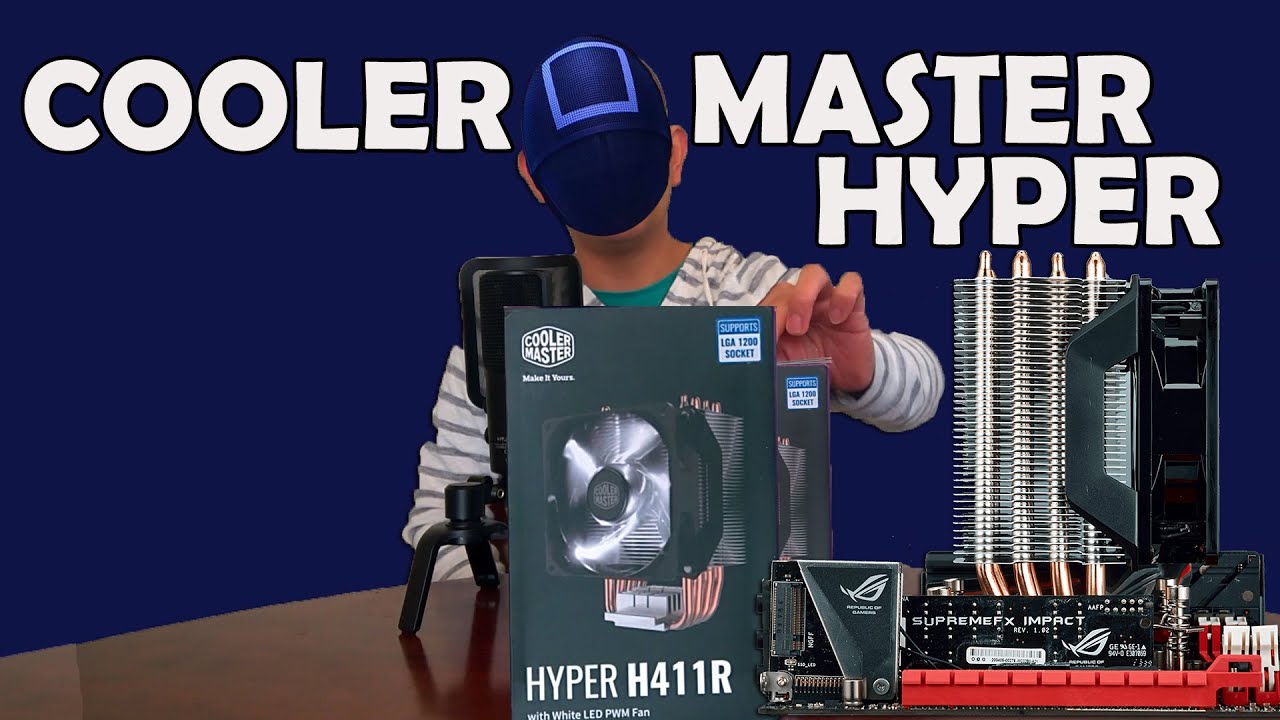 ✅ Как установить COOLER MASTER HYPER ✅H411R, ✅H410R RGB, ✅H412R и другие. ✅ AMD и INTEL