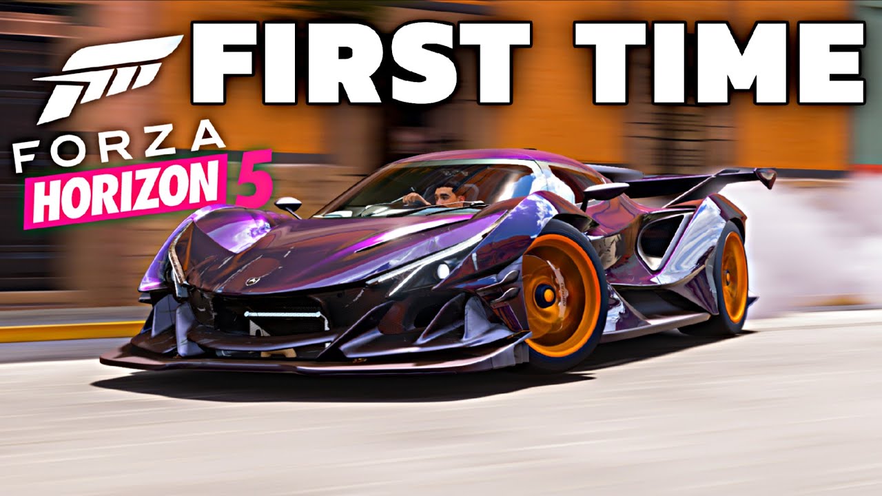 Mobile Gamer tries Forza For the first time !!!