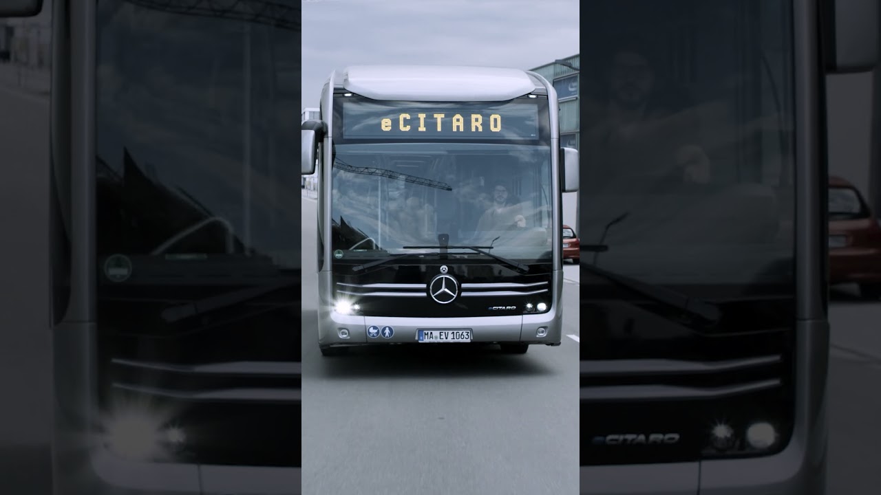 Mercedes-Benz #eCitaro: One family. Three characters. A solution for every route! #shorts