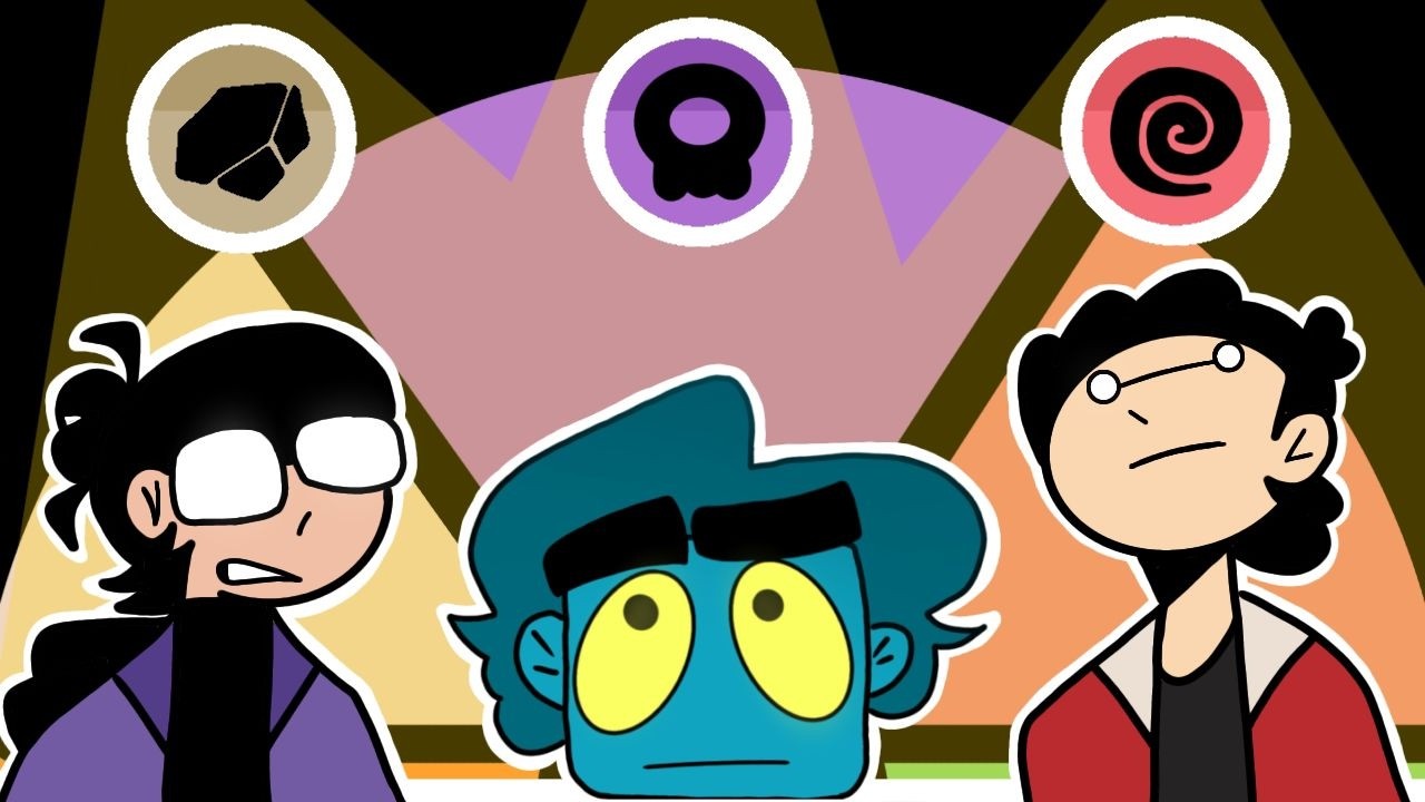 A Wheel Decides Our Pokemon's Type's, Then We FIGHT!