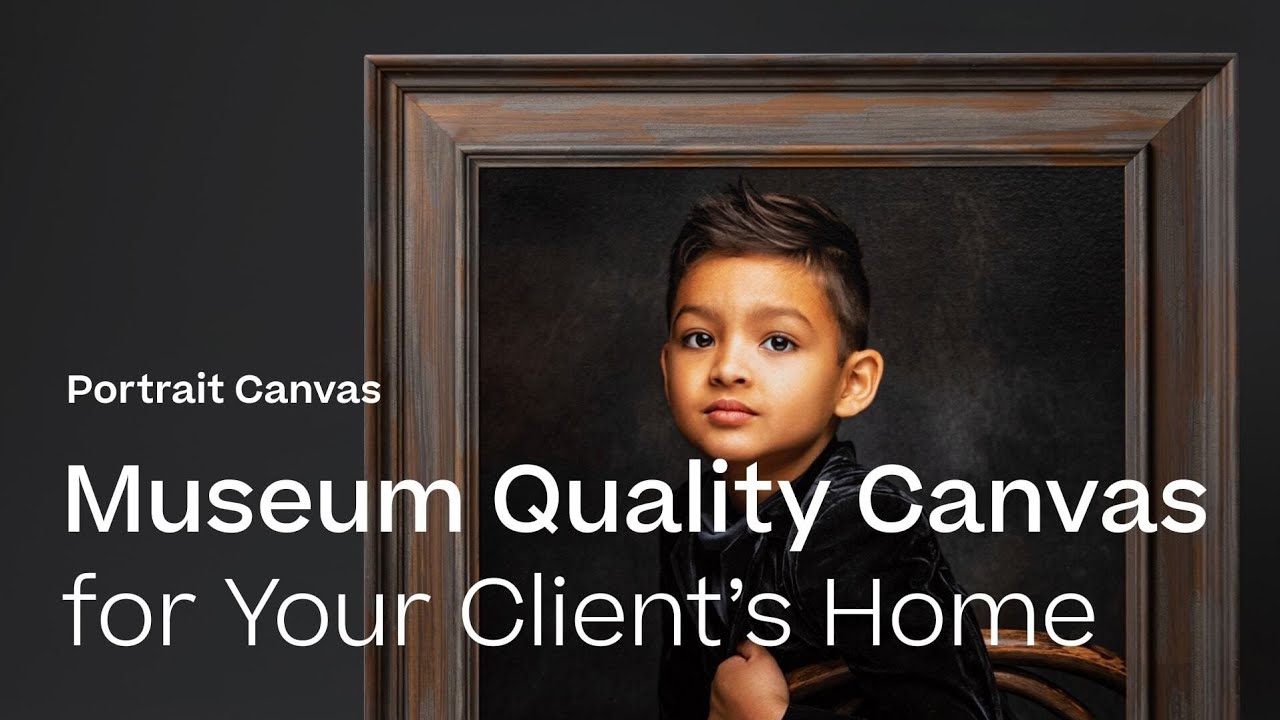 Portrait Canvas | Museum-Quality Canvas For Your Client's Home | WHCC On Display