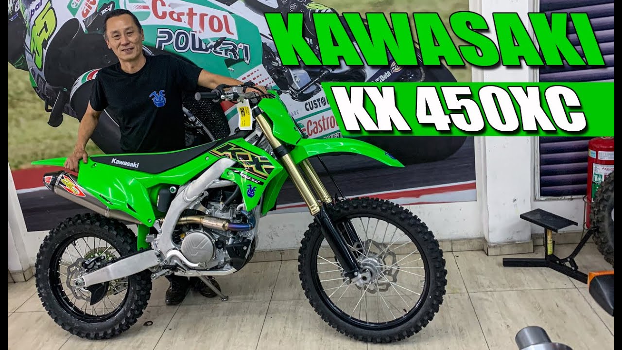 TUDO SOBRE KAWASAKI KX 450XC 2021!