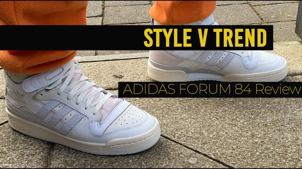 ADIDAS FORUM 84 HIGH Cloud White Review and On-Foot