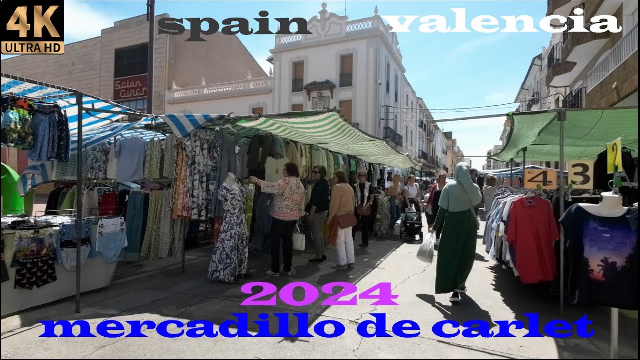 mercadillo de carlet 2024  سوق كارليط