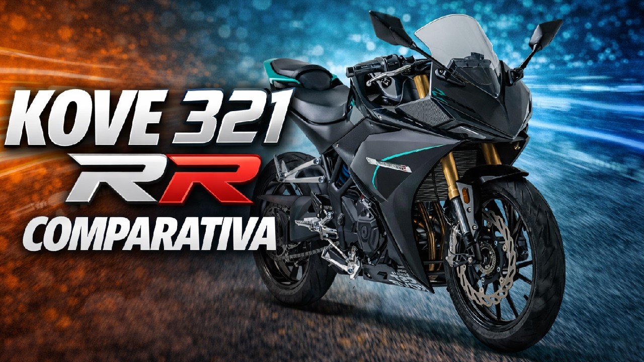 KOVE 321 RR VS CF MOTO 300 SR VS APACHE RR 310 VS R3 VS GIXXER SF 250 COMPARATIVA DE FICHAS TECNICAS