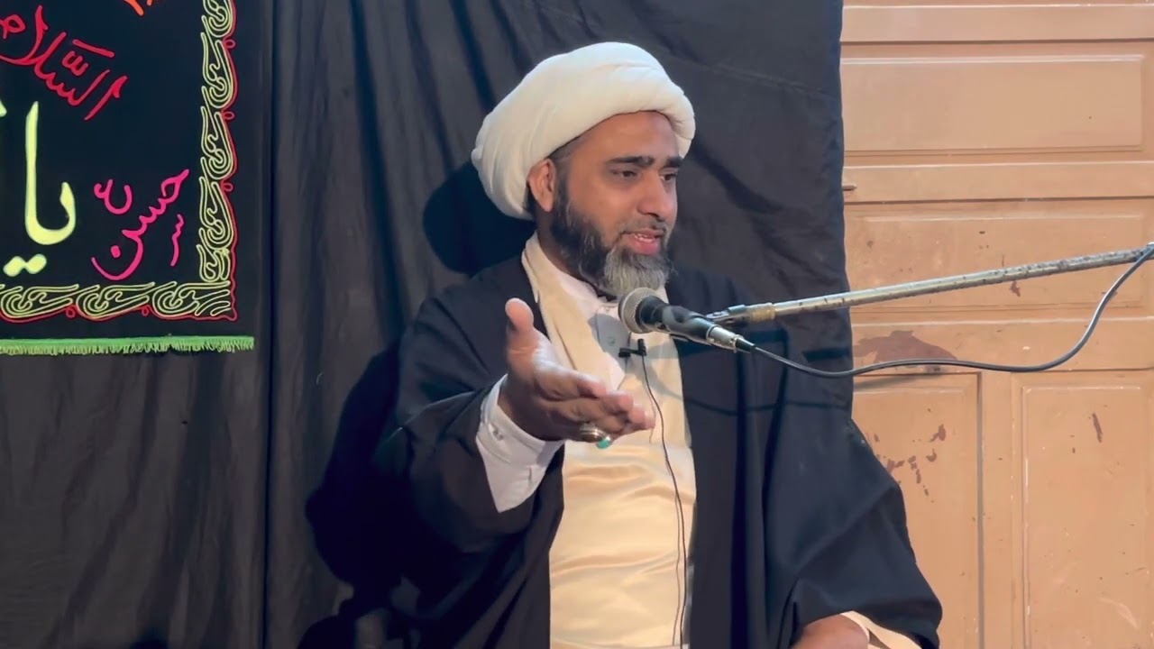 Majlis Marfat Fatima Aur Janab Fatima as k 4 Tuhfy Allama Azeem Hur Najafi