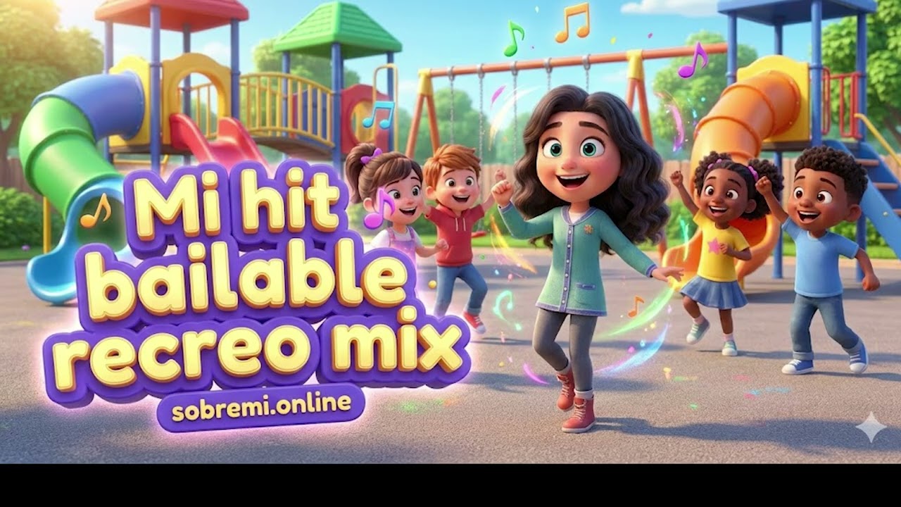 Canciones personalizadas infantiles para niños para bailar: Recreo mix