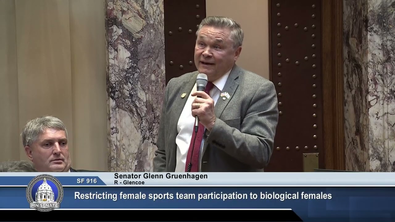 Senator Gruenhagen: Save Women's Sports