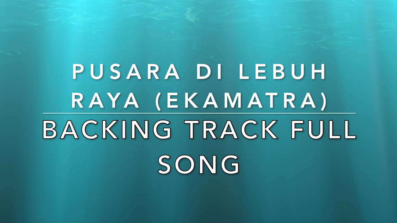 Pusara Di Lebuhraya (Ekamatra) - Backing Track Full Song