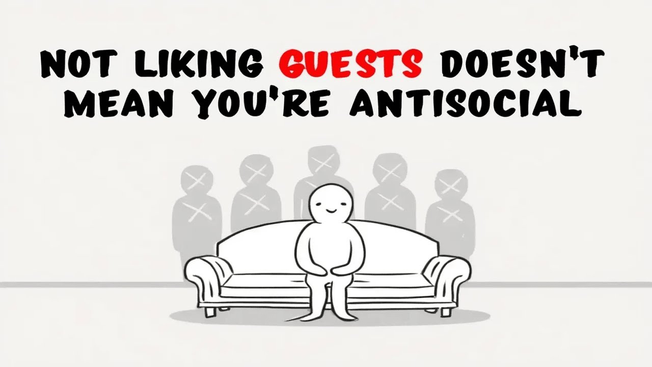 Not Liking Guests Doesn’t Mean You’re Antisocial (Unspoken Psychology)