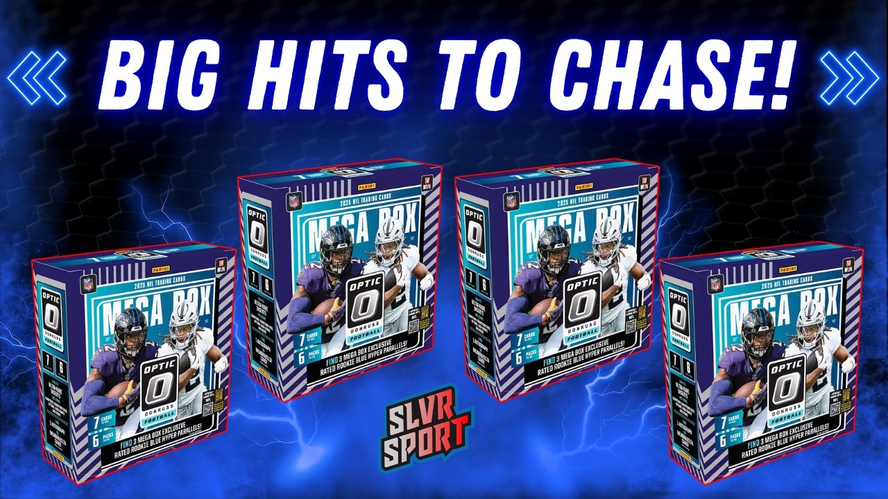 WHY ARE THEY STILL ON SHELVES? - 2025 Optic Football Mega Box Opening (X4)