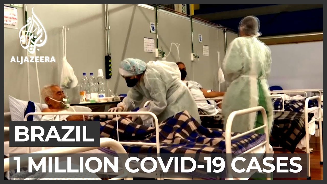 Brazil surpasses one million coronavirus cases
