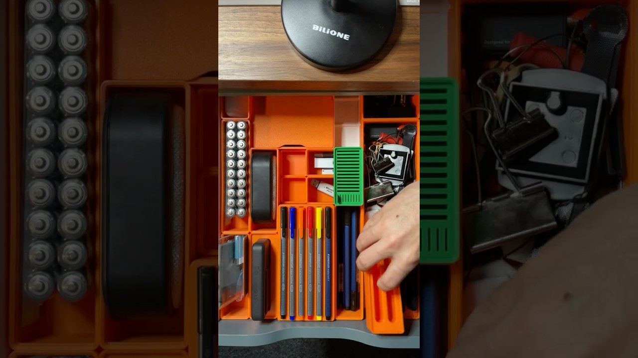Gridfinity SanDisk drive bin for IKEA ALEX drawers #gridfinity #3dprinting #ikea