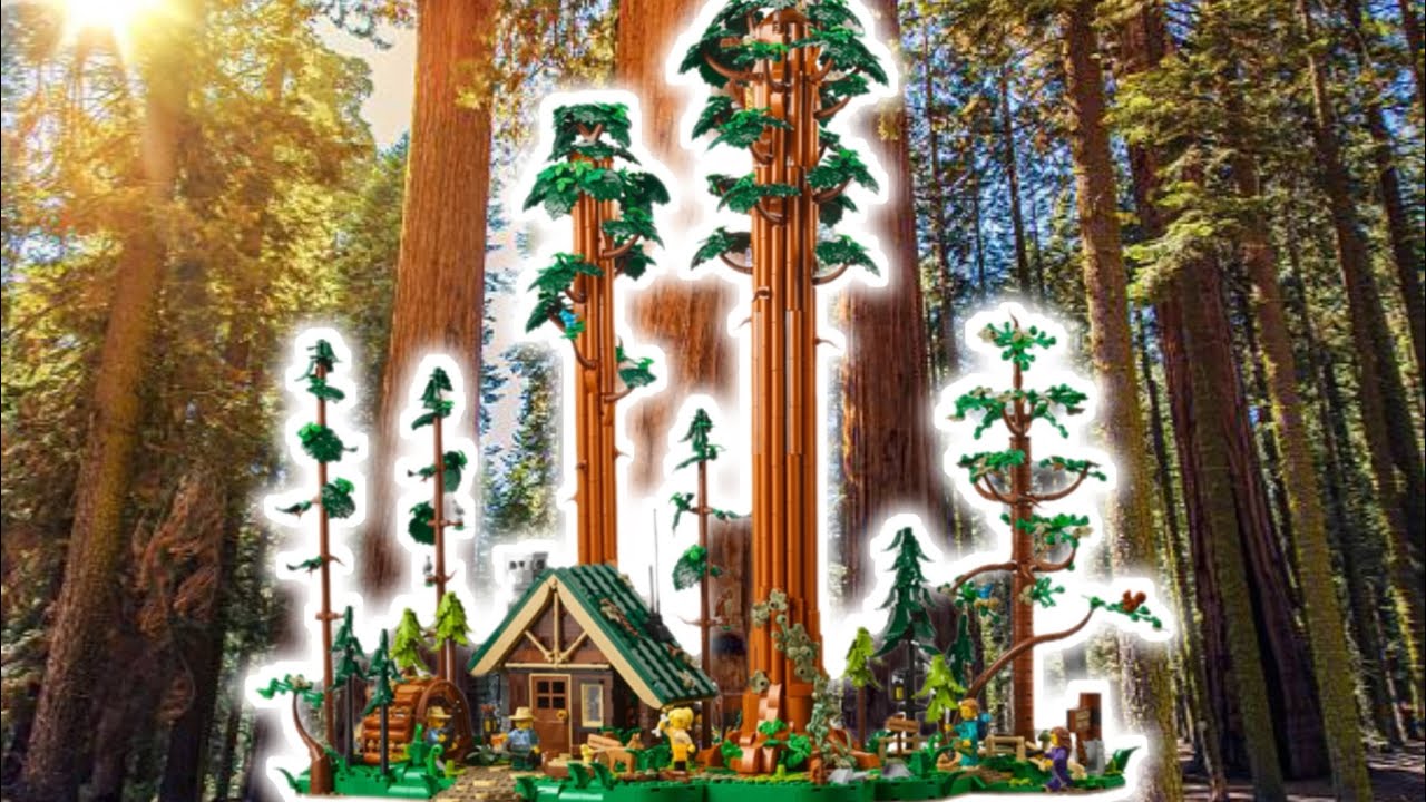 BOTANICALS Return In LEGO ‘Sequoia Tree Trail’ | Bricklink Series 6 