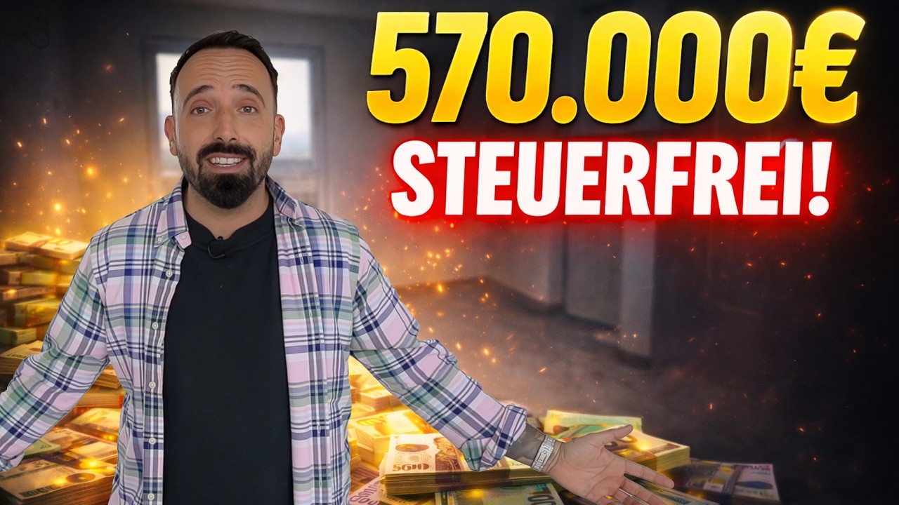 570.000€ steuerfrei – Warum Neubau sich brutal rechnet 🤑
